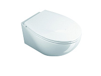 Catalano Velis Крышка-сиденье для унитаза с микролифтом, цвет: белый глянцевый 5V57STF000