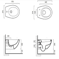 Catalano Velis Крышка-сиденье для унитаза с микролифтом, цвет: белый глянцевый 5V57STF000
