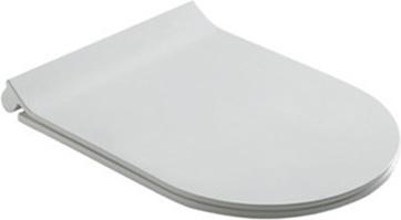 Galassia Dream Крышка-сиденье для унитаза, с микролифтом, цвет: белый глянцевый 7314