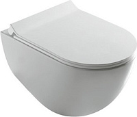 Galassia Dream Крышка-сиденье для унитаза, с микролифтом, цвет: белый глянцевый 7314