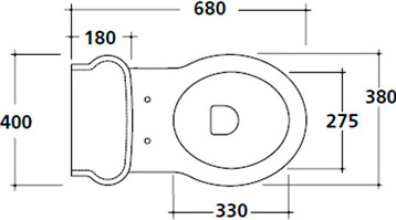Galassia Ethos Крышка-сиденье для унитаза, с микролифтом, цвет: белый глянцевый, фурнитура бронза 8482BR