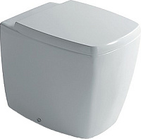 Galassia Sa02 Крышка-сиденье для унитаза, с микролифтом, цвет: белый глянцевый 8977