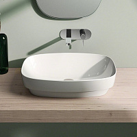 Catalano Alvea Раковина встраиваемая сверху 60x38 см, без перелива, Cataglaze, цвет: белый глянцевый 0624600001