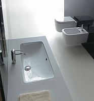 Galassia M2 Раковина встраиваемая снизу 71х37 см, с переливом, цвет: белый глянцевый 2036