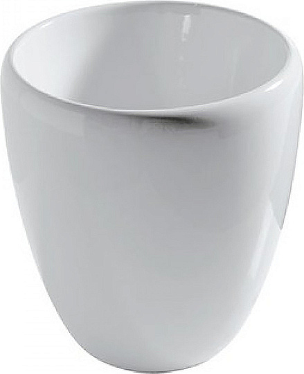 Galassia Ergo Раковина чаша d40 см, без перелива, цвет: белый матовый 7104