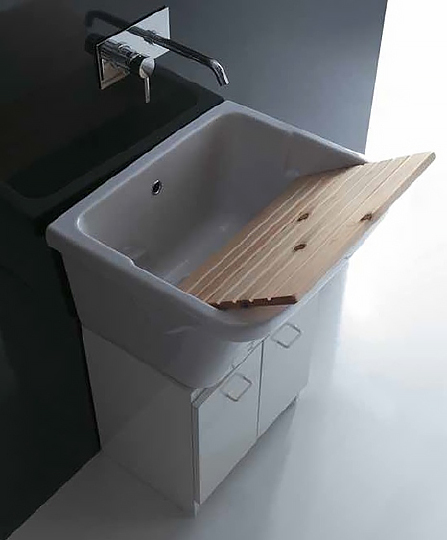 Galassia Iside Раковина встраиваемая сверху 75х52 см, с переливом, цвет: белый глянцевый 2001