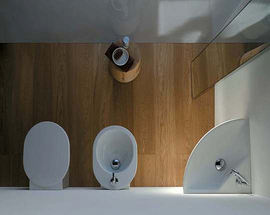 Galassia M2 Раковина подвесная 62х45 см, с переливом, цвет: белый глянцевый 5202