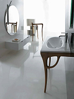 Galassia Ergo Раковина встраиваемая сверху 105х45 см, с перелива, цвет: белый глянцевый 7103