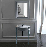 Galassia Ethos Раковина подвесная 55х44 см, с переливом и 1 отвер. под смеситель, цвет: белый глянец 8431M