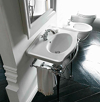 Galassia Ethos Раковина подвесная 55х44 см, с переливом и 1 отвер. под смеситель, цвет: белый глянец 8431M