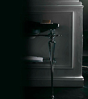 Galassia Ethos Раковина подвесная 95х44 см, с переливом и 1 отв. под смеситель, цвет: черный глянец 8434MNE