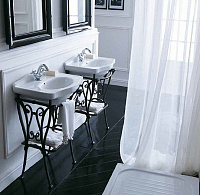 Galassia Ethos Раковина подвесная 95х44 см, с переливом и 3 отв. под смеситель, цвет: белый глянец 8434