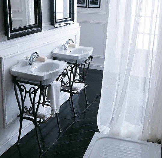 Galassia Ethos Раковина подвесная 95х44 см, с переливом и 1 отвер. под смеситель, цвет: белый глянец 8434M