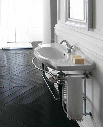 Galassia Ethos Раковина подвесная 95х44 см, с переливом и 1 отвер. под смеситель, цвет: белый глянец 8434M