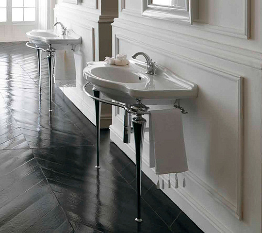 Galassia Ethos Раковина подвесная 75х52 см, с переливом и 1 отвер. под смеситель, цвет: белый глянец 8433M