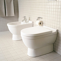 Duravit Starck 3 Унитаз напольный приставной 56х36 cм, цвет белый 0124090000