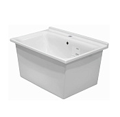 Kerasan Aquadom Раковина 75x50 см, с 1 отверстием под смеситель и перел., без сифона, цвет: Bianco 029301*1