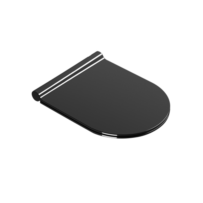 Catalano Sfera Крышка-сиденье для унитаза с микролифтом, цвет: черный матовый 5SCSTPNNE