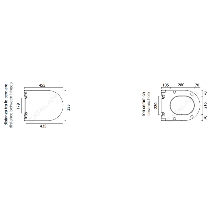 Catalano Sfera Крышка-сиденье для унитаза с микролифтом, цвет: черный матовый 5SCSTPNNE