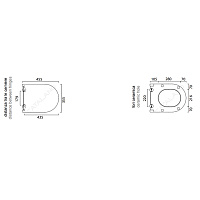 Catalano Sfera Крышка-сиденье для унитаза с микролифтом, цвет: черный матовый 5SCSTPNNE