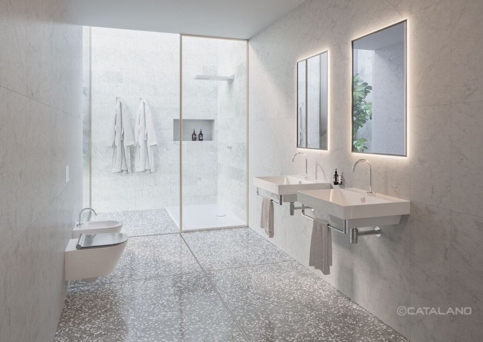 Catalano Comfort Раковина подвесная 60x50x17h см, с переливом, покр. Cataglaze, цвет: белый глянц. 0120600001