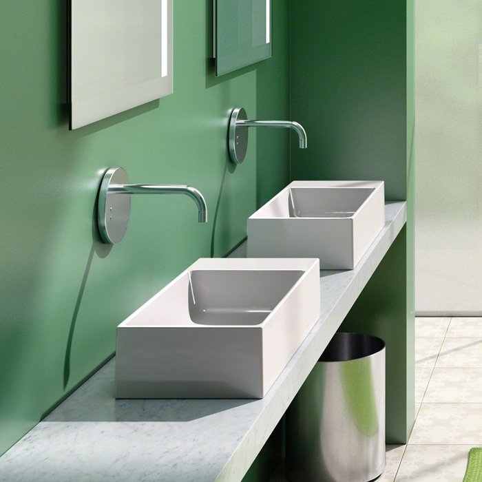 Catalano Comfort Раковина подвесная 50x25x12h см, без перелива, покр. Cataglaze, цвет: белый глянц. 0220520001