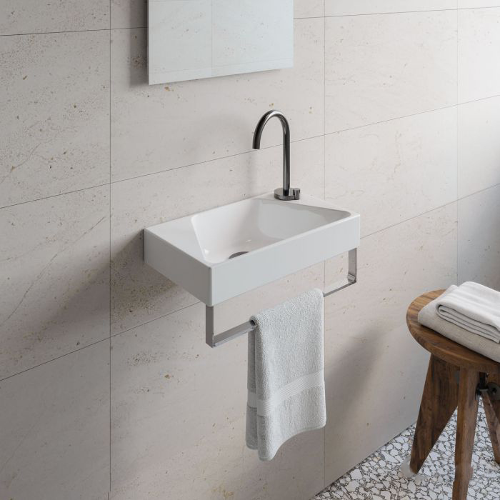 Catalano Comfort Раковина подвесная 40x23x12h см, без перелива, покр. Cataglaze, цвет: белый глянц. 0920410001