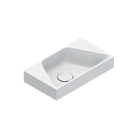 Catalano Comfort Раковина подвесная 40x23x12h см, без перелива, покр. Cataglaze, цвет: белый глянц. 0920410001