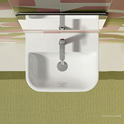 Catalano Comfort Раковина подвесная 50x40x18h см, 1 отв., с переливом, Cataglaze, цвет: белый глянц. 0720501001