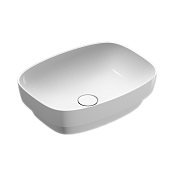 Catalano Zero Раковина встраиваемая сверху 50x38 см, без перелива, Cataglaze, цвет: белый глянцевый 0624500001