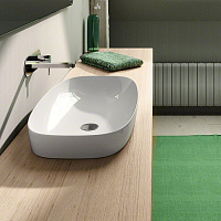 Catalano Alvea Раковина встраиваемая сверху 75x40 см, без перелива, Cataglaze, цвет: белый глянцевый 0624750001