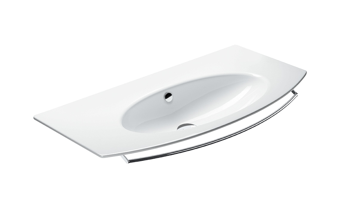 Catalano Comfort Раковина подвесная 102x51x19h см, 1 отв, с переливом, Cataglaze, цвет: белый глянц. 1102VL00