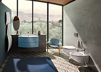 Catalano Comfort Раковина подвесная 102x51x19h см, 1 отв, с переливом, Cataglaze, цвет: белый глянц. 1102VL00