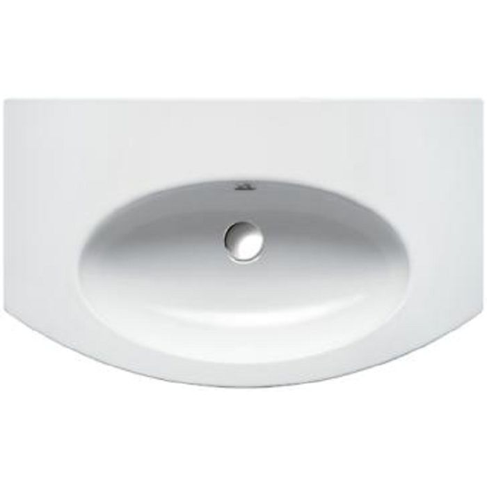 Catalano Comfort Раковина подвесная 82x49x18h см, с переливом, покр. Cataglaze, цвет: белый глянц. 182VL00