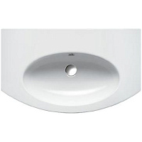 Catalano Comfort Раковина подвесная 82x49x18h см, с переливом, покр. Cataglaze, цвет: белый глянц. 182VL00