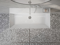 Catalano Comfort Раковина подвесная 100x50x17h см, с переливом, покр. Cataglaze, цвет: белый глянц. 0121000001