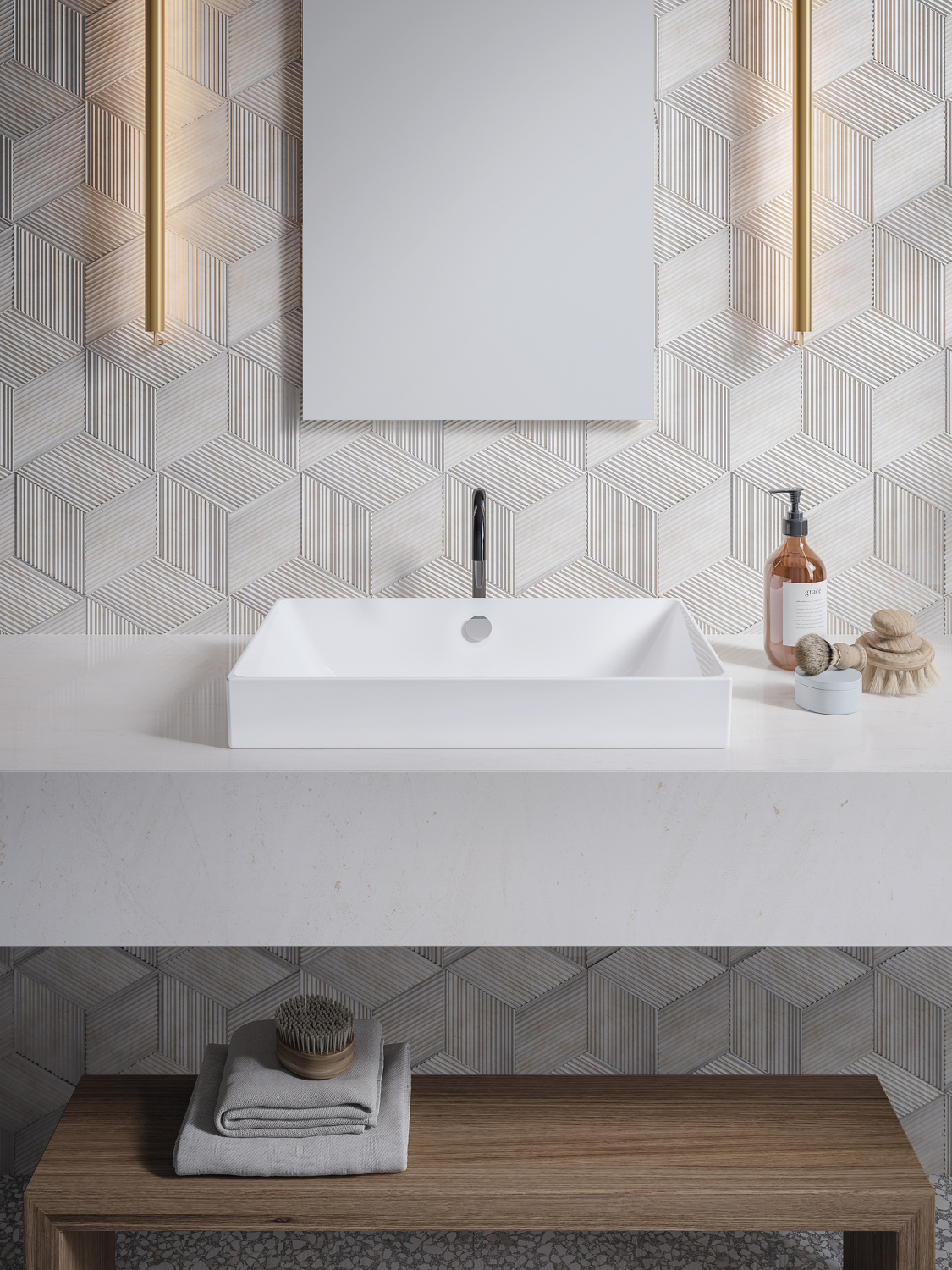 Catalano Zero Раковина встраиваемая сверху 60x37 см, с переливом, покр Cataglaze, цвет: белый глянц. 0124600001