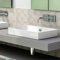 Catalano Zero Раковина встраиваемая сверху 60x37 см, с переливом, покр Cataglaze, цвет: белый глянц. 0124600001