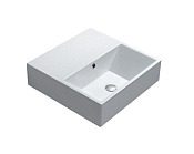 Catalano Comfort Раковина подвесная 55x55x15h см, с переливом, цвет: белый глянцевый 55VE