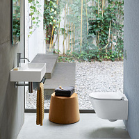 Catalano Comfort Раковина подвесная 65x35x12h см, без перелива, покр. Cataglaze, цвет: белый глянц. 0220650001