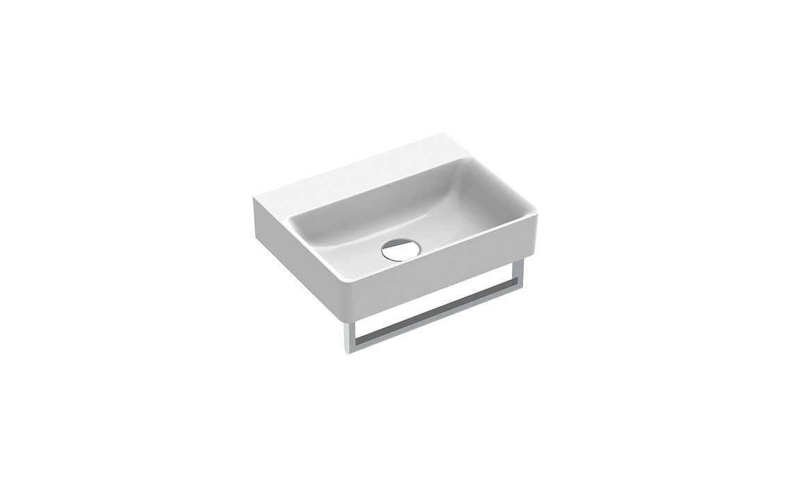 Catalano Comfort Раковина подвесная 45x35x14h см, без перелива, покр. Cataglaze, цвет: белый глянц. 0420450001