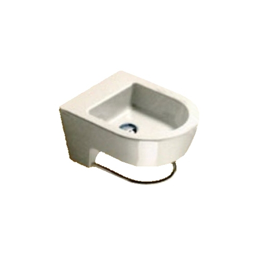 Catalano Zero Биде подвесное/полотенцедержатель 35x45 см, без перелива, цвет: белый глянцевый BSV45+PA