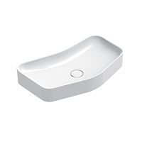 Catalano Zero Раковина чаша 65x37,5x10h см, без перелива, покрытие Cataglaze, цвет: белый глянцевый 16537AED00