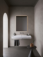 Catalano Comfort Раковина подвесная 120x47x15,5h см, с переливом, покр Cataglaze, цвет: белый глянц. 0221200001