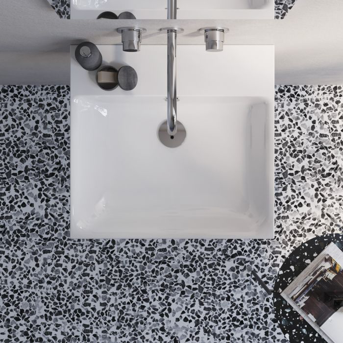 Catalano Comfort Раковина подвесная 50x47x15,5h см, с переливом, покр. Cataglaze, цвет: белый глянц. 0220500001