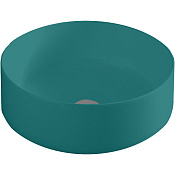 ArtCeram Cognac Раковина чаша d42x16h см, без перелива, покрытие Saniglaze, цвет: green foresta COL001 43 00