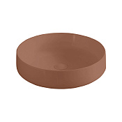 ArtCeram Cognac Раковина чаша d48x12,5h см, без перелива, покрытие Saniglaze, цвет: brown tortora COL002 40 00