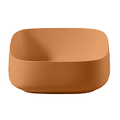 ArtCeram Cognac Раковина чаша 46x41x15,5h см, без перелива, покрытие Saniglaze, цвет: arancio cammeo COL007 13 00