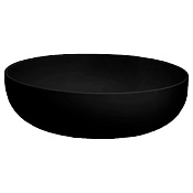 ArtCeram Jolie Раковина чаша d50x17h см, без перелива, цвет: matt black JOL001 17 00