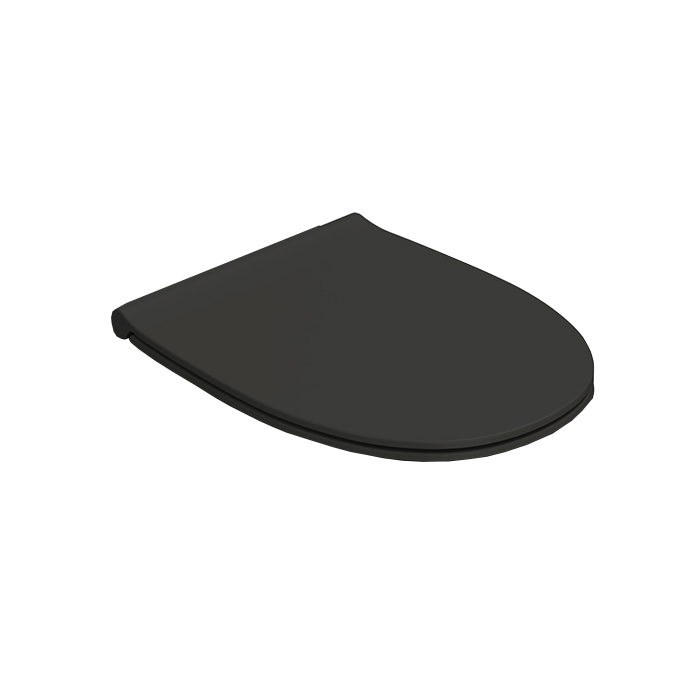 Globo 4All Крышка-сиденье для унитаза, с микролифтом, крепление хром, цвет: темно-серый MDR20SK